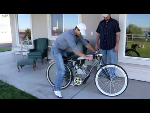 Custom Motorized bicycle board track racer