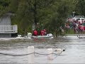 2.5 Ton Military Vehical Trapped In Flood Waters In Hobart Indiana 2.5 Ton Military Vehical Trapped In Flood Waters In Hobart Indiana