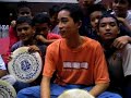 Pelajar bukan melayu peserta kompang