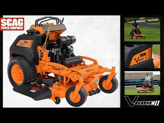 Scag V-ride II stand-on mowers @ Mitchell Cycle in Lawnmowers & Leaf Blowers in Stratford