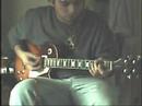 Shoot to Thrill, played on a gibson Lespaul and an SG