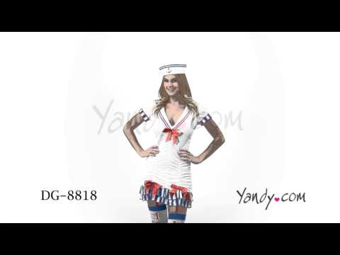 Sailor Pinup Costume DG 8818 1