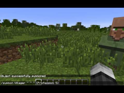 how to spawn a village in minecraft