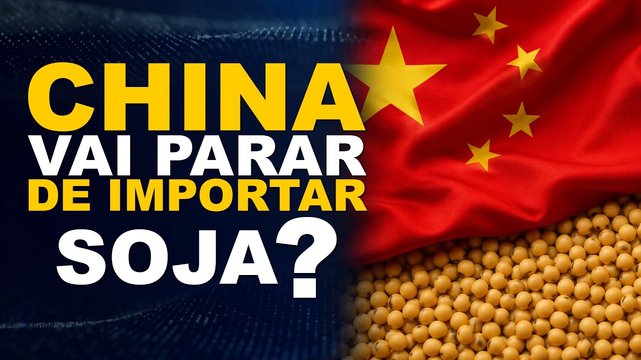 CHINA VAI PARAR DE IMPORTAR SOJA?