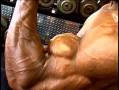 Bodybuilder Anthony Watkins huge biceps