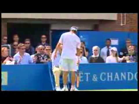david nalbandian disqualified - David Nalbandian Kicks the Linesman and gets Disqualified - Queens Final 17_06_12 the Linesman and gets Disqualified Queens Final 17_06_12.