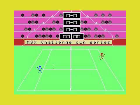 3D Tennis (1983, MSX, ASCII Corporation)