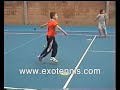www.exotennis.com Exo envoi en coup droit initiation www.exotennis.com Exo envoi en coup droit initiation