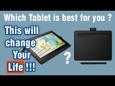 video-linktoworks-Drawing Tablet with screen VS without screen ! Best...