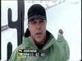 dan wakeham on the bbc ski sunday at the europian open