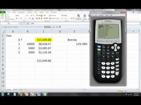 how to calculate npv