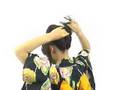 浴衣ヘアアレンジ編「カチューシャ使いで、華アップ」