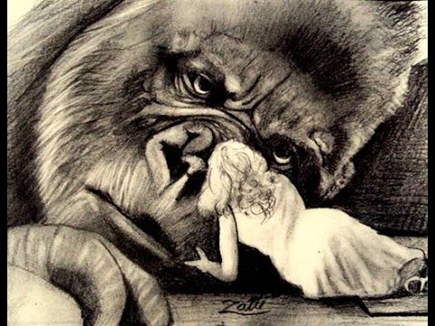 how to draw king kong