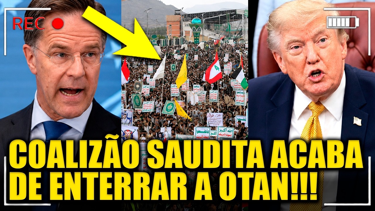 OTAN PERDE CHÃO enquanto Trump costura COALIZÃO SAUDITA