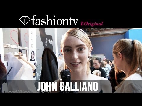fashiontv - http://www.FashionTV.com/videos PARIS - FashionTV goes backstage before the John Galliano Fall/Winter 2014-15 show during Paris Fashion Week. Creative direct...
