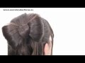 SEMIRECOGIDO "LAZO INSPIRADO LADY GAGA" - YouTube