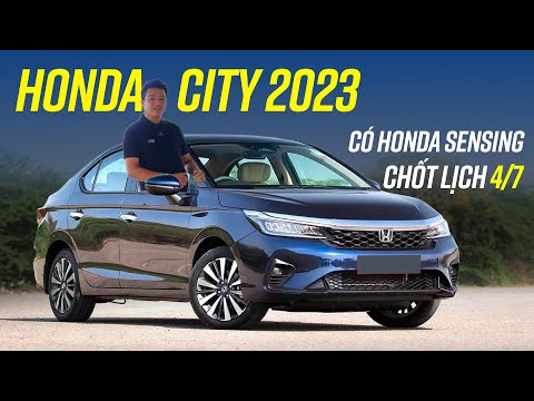 Honda City 2023 ra mắt 04/07: Giá dự kiến từ 529 triệu đồng, có Honda Sensing hàng đầu phần khúc