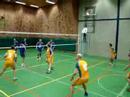 Sander van de Brink volleybal spikes Sander van de Brink volleybal spikes