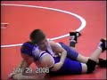 Scott Mash Gallipolis Pythons wrestling Nelsonville 1/29/06