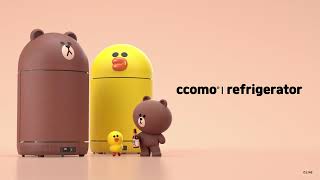video thumbnail Linefriends ccomo refrigerator 'Sally' youtube