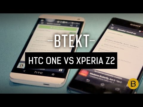 Sony Xperia Z2 vs HTC One - speaker comparison
