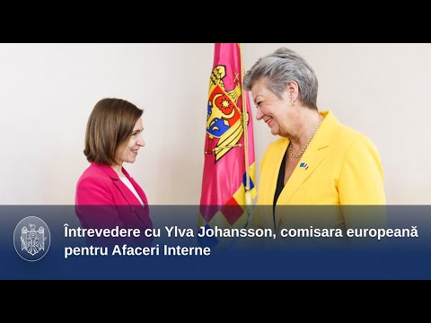 Șefa statului a avut o întrevedere cu comisara europeană pentru Afaceri Interne