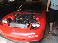 Js7 racing rx7 fire up Js7 racing rx7 fire up