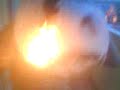 2Buck with a flaming lantern on his head 2Buck with a flaming lantern on his head