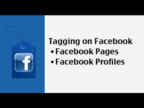 how to tag a facebook