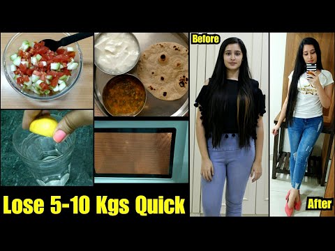 MONSOON WEIGHT LOSS  DIET PLAN to Lose 5 Kgs in 2 weeks| Tried and Tested
