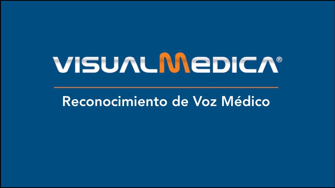 RECONOCIMIENTO DE VOZ MEDICO