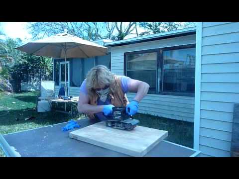 how to treat wood cutting board