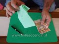 Banconota strappata e ricostruita