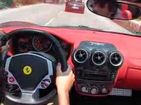 Friend of mine driving Ferrari F430 in Monaco