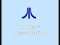 An Atari Presentation An Atari Presentation