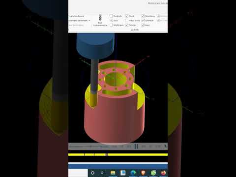 0Mô phỏng gia công trên mastercam