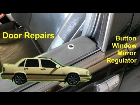 Door button, window regulator, door mirror and more for the Volvo 850 – Auto Repair Series