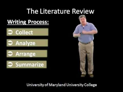 peakdavid - Take the mystery out of this academic assignment with these simple formulas for writing your literature review.