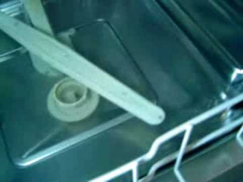 how to drain hotpoint dishwasher