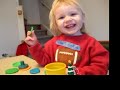 jakob explores playdough
