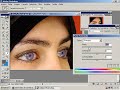 Alterar cor de olhos.