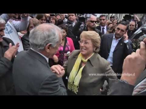 Alcalde Freire se reúne con ex Presidenta Bachelet en su visita al Valle del Aconcagua
