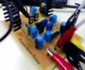 Probando un amplificador en el laboratorio