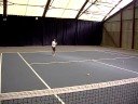 euan rallying 100 balls with coach sept 08
