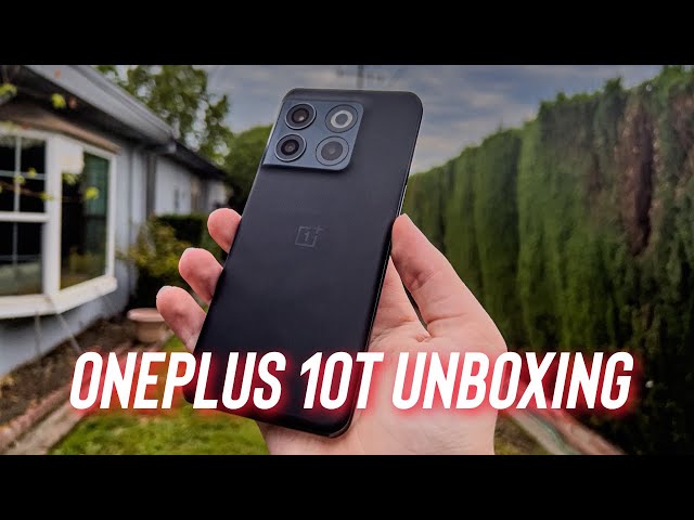 OnePlus 10T : unboxing avant l'heure