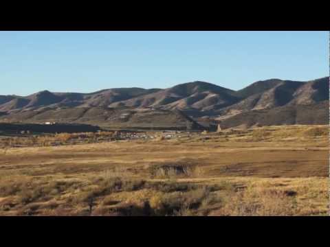 Denver Front Range Over Bear Creek Lake Park Sunday October 21, 2012