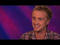 actor tom felton talks to peter travers about being bad kid draco malfoy.