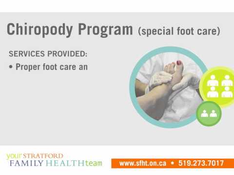 Stratford Family Health Team - Chiropody_Electronic signing. Best of the week
