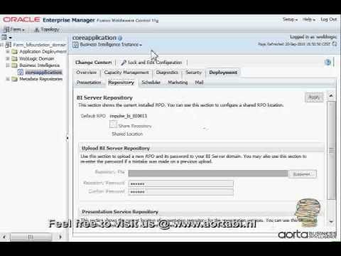 how to patch obiee 11g