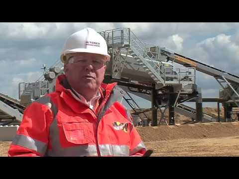 AggreSand 206 and AggreScrub 150 at Tarmac's Broom Quarry